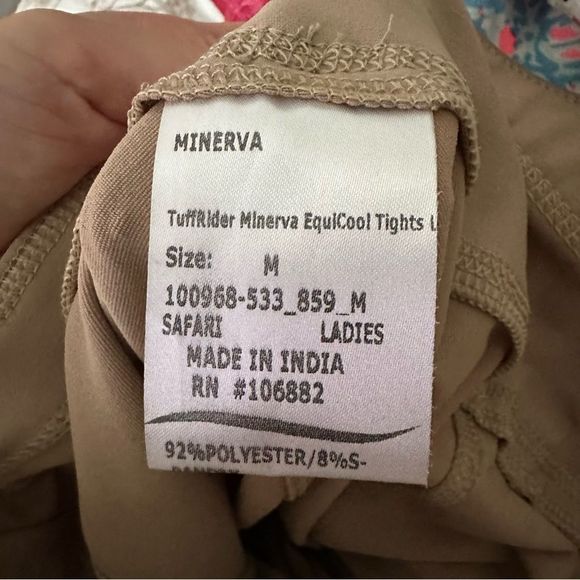 Tuffrider • Minerva Equicool Riding Tights in‎ Safari - Picture 10 of 10